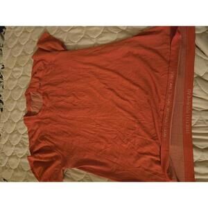Lululemon Men's XL Orange Activewear Shirt